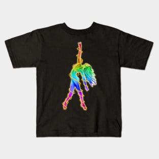 Radiant Rainbow Powerful Feminine Being Kids T-Shirt